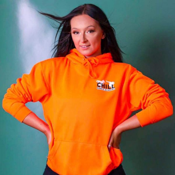 Neon Orange Hoody (Adults)